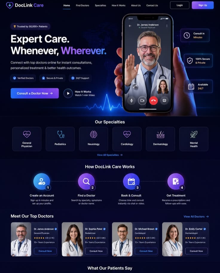 Medical Website